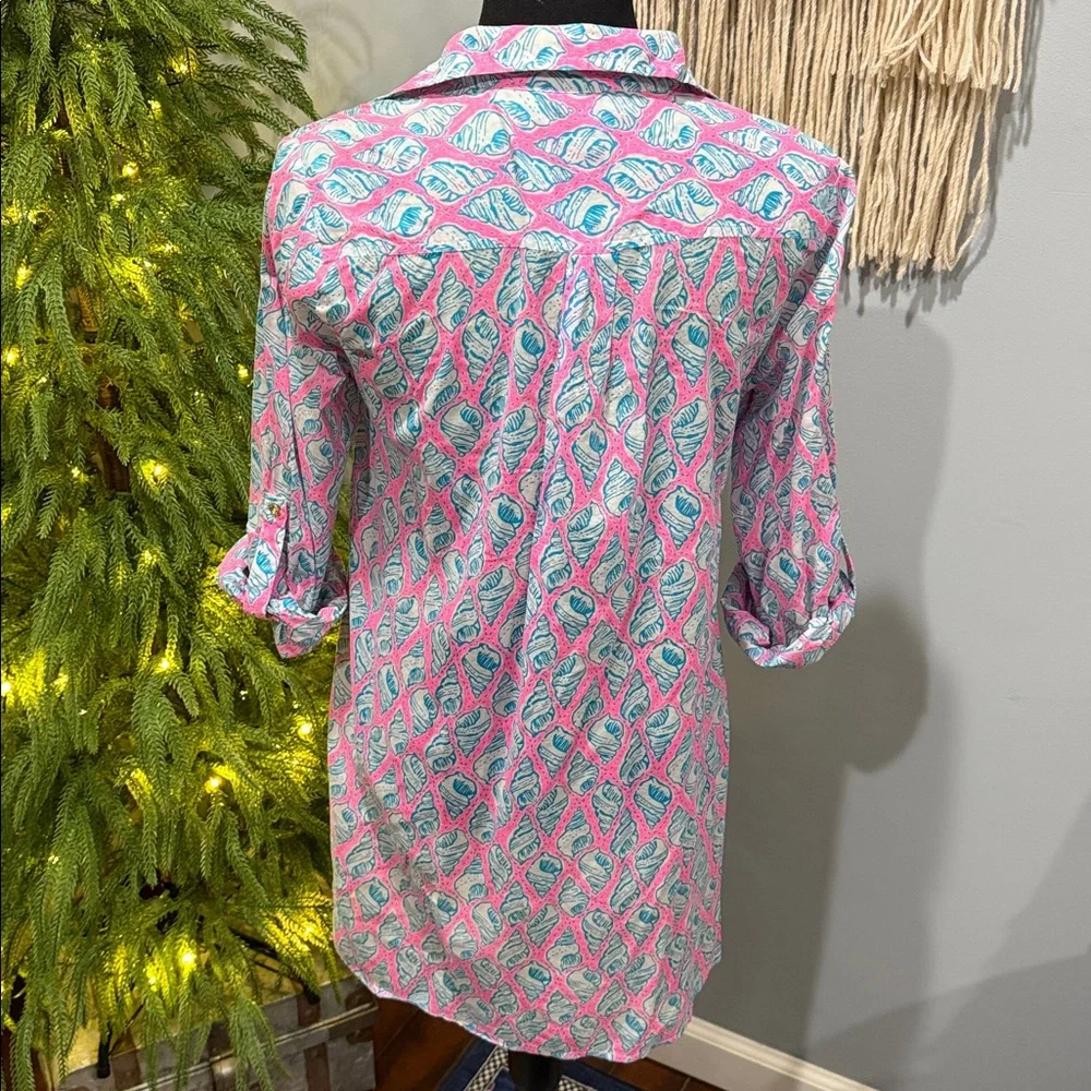 Lilly Pulitzer Size S Seashell Tunic Dress - Picture 8 of 11
